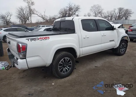 2022 Toyota Tacoma Trd Sport z USA, uszkodzony, nr VIN 3TMCZ5AN8NM526455